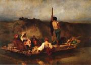 Ernest Hebert Mal'aria oil painting